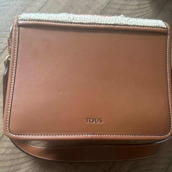 Medium Audree TOUS Crochet Crossbody Bag with Colorful Crochet Flap - Picture 4 of 8